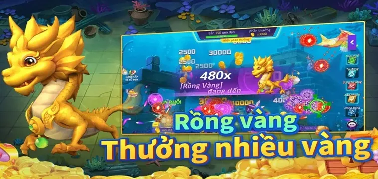 Bắn Cá Rồng WinVN Săn Thưởng Đỉnh Cao Chinh Phục Vua Biển Khơi